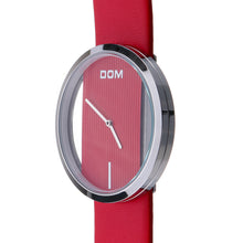 Load image into Gallery viewer, DOM Women Luxury Leather Strap Waterproof Quartz Watch