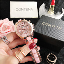 Load image into Gallery viewer, Fashion Temperament New Watch Quartz Watch Diamond Ladies Watch