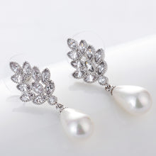 Load image into Gallery viewer, Pendant Earrings Zircon All-match Gold-plated Earrings