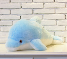 Load image into Gallery viewer, Colorful Glowing Dolphin Doll Christmas Gift Plush Toy