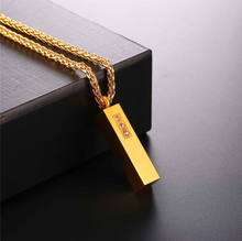 Load image into Gallery viewer, Cylindrical aroma necklace