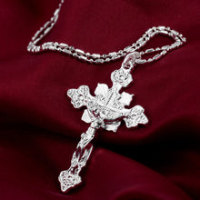 Load image into Gallery viewer, Crucifix pendant necklace
