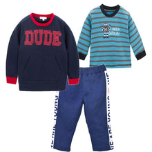 Load image into Gallery viewer, Spring And Summer Baby Clothes Three-piece Romper Suit