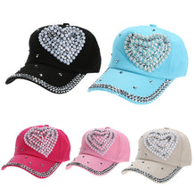 Load image into Gallery viewer, Love Cap With Pearls And Diamonds