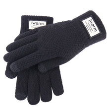 Load image into Gallery viewer, Iwarm knitted touch screen wool gloves