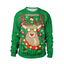 Load image into Gallery viewer, Ugly Christmas Sweater For gift Santa Elf Funny Pullove