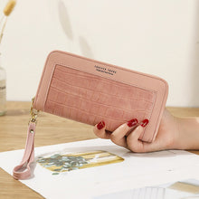 Load image into Gallery viewer, Women's purse long zipper