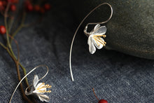 Load image into Gallery viewer, Flower Tassel Long Earrings S925 Sterling Silver Earrings