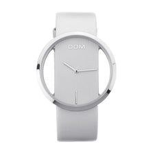 Load image into Gallery viewer, DOM Women Luxury Leather Strap Waterproof Quartz Watch