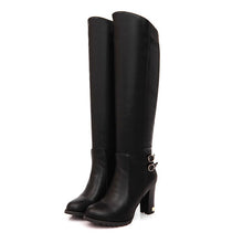 Load image into Gallery viewer, Thick Heel Over The Knee Boots High Heel Women's Boots