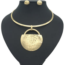 Load image into Gallery viewer, Punk Necklace Simple Pendant Necklace Collar Set