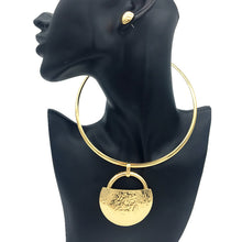 Load image into Gallery viewer, Punk Necklace Simple Pendant Necklace Collar Set