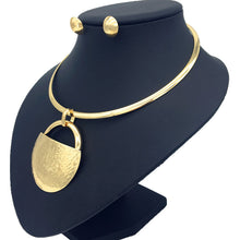 Load image into Gallery viewer, Punk Necklace Simple Pendant Necklace Collar Set