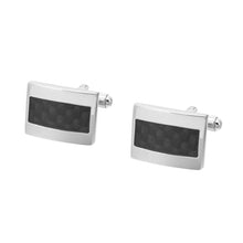 Load image into Gallery viewer, Cufflinks Carbon Fiber Cufflinks Men's Business Cufflinks