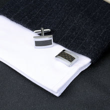 Load image into Gallery viewer, Cufflinks Carbon Fiber Cufflinks Men's Business Cufflinks