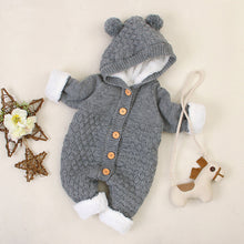 Load image into Gallery viewer, Baby Clothes Knitted Jumpsuit Spring And Autumn Models