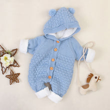 Load image into Gallery viewer, Baby Clothes Knitted Jumpsuit Spring And Autumn Models