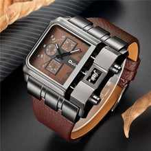 Load image into Gallery viewer, Quartz Watch Men's Watch Wholesale OULM Casual Belt Men's Watch