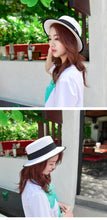 Load image into Gallery viewer, Summer Sandal Hat Small Top Hat Sunshade Sun Hat Net Red Fashion
