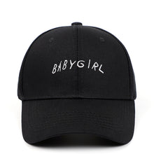 Load image into Gallery viewer, BABYGIRL Letter Embroidered Baseball Cap Spring New Product Cap Outdoor Sports Sun Visor