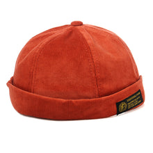 Load image into Gallery viewer, Corduroy Cornice and Melon Cap in Autumn and Winter