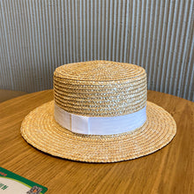 Load image into Gallery viewer, Woven Raffia Straw Hat Female Sunscreen Sunshade
