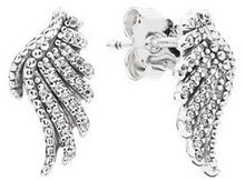 Load image into Gallery viewer, Tree Of Life Shining Snow Stud Earrings