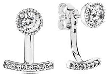 Load image into Gallery viewer, Tree Of Life Shining Snow Stud Earrings