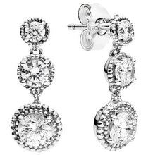 Load image into Gallery viewer, Tree Of Life Shining Snow Stud Earrings