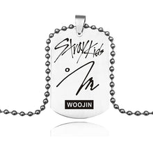 Load image into Gallery viewer, Stainless Steel Military Necklace