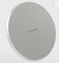 Load image into Gallery viewer, New Gift Custom Round Mobile Phone Wireless Charger Ultra-Thin 10W Aluminum Alloy