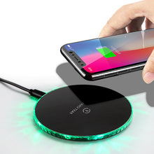 Load image into Gallery viewer, Mobile Phone Wireless Charger Round Wireless Charger