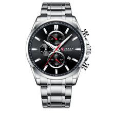 Load image into Gallery viewer, Men'S Watch Waterproof Quartz Watch Six-Hand Watch Calendar Watch Steel Band Men'S Watch