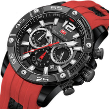 Load image into Gallery viewer, Minifix Fox Mf0349g Fashion Personality Quartz Watch Silicone Strap Luminous Men''s Watch