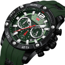 Load image into Gallery viewer, Minifix Fox Mf0349g Fashion Personality Quartz Watch Silicone Strap Luminous Men''s Watch