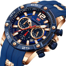 Load image into Gallery viewer, Minifix Fox Mf0349g Fashion Personality Quartz Watch Silicone Strap Luminous Men''s Watch