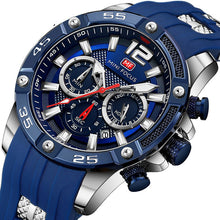 Load image into Gallery viewer, Minifix Fox Mf0349g Fashion Personality Quartz Watch Silicone Strap Luminous Men''s Watch