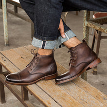 Load image into Gallery viewer, Men's Boots British Style Martin Boots Men's Leather
