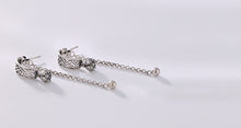 Load image into Gallery viewer, Silver Retro Personality Xiangyun Ltus Simple Art Female Antique Matte Earrings Earrings Earrings