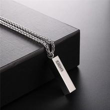 Load image into Gallery viewer, Cylindrical aroma necklace