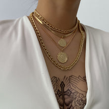 Load image into Gallery viewer, Hip Hop Thick Chain Necklace Lace Tag Necklace