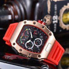 Load image into Gallery viewer, Fashion Casual Men Silicone Quartz Watch