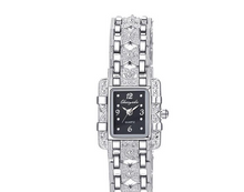 Load image into Gallery viewer, Roman style watch square diamond-studded steel watch 68 movement watch