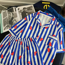 Load image into Gallery viewer, Girls pajamas print set