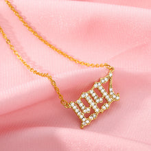 Load image into Gallery viewer, Year number necklace
