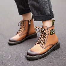 Load image into Gallery viewer, Pink short boots women's inner heightening thin boots