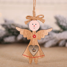 Load image into Gallery viewer, Home Christmas Wooden Angel Decorations