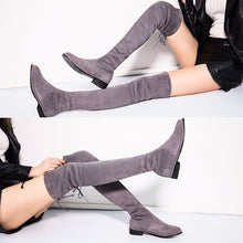 Load image into Gallery viewer, Flat flat elastic boots boots