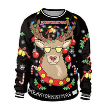 Load image into Gallery viewer, Ugly Christmas Sweater For gift Santa Elf Funny Pullove