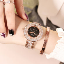 Load image into Gallery viewer, Women's watch with diamond strap